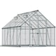 Palram Canopia Octave 8x12 Silver Polycarbonate Greenhouse