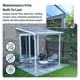 Sierra 3m x 6m Patio Cover in White features