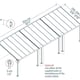 Sierra 3m x 9m Patio Cover in White dimensions