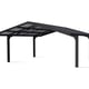 Sydney Arch Double Carport Black product view