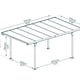Verona 5000 Carport Grey dimensions