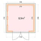 Telluria Luminato 3030 floor plan with dimensions