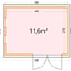 Telluria Luminato 3930 floor plan with dimensions