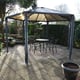 Palram - Canopia Monaco Hexagonal Gazebo Garden Shelter