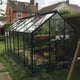 Green Vitavia Venus 6x12 Greenhouse in Toughened Glass