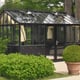 7x7 Janssens Helios Retro Greenhouse Black
