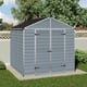Grey Palram 8x8 Plastic Skylight Shed