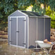 Grey Palram Canopia 6x8 Plastic Rubicon Shed