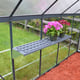 Palram Hybrid Polycarbonate Greenhouse Inside