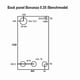 Bonanza 0.35m2 Grow Cabinet (Empty)