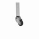 Swivelling Castor Wheel with Pin for Grow Tables