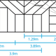 Halls Garden Room Greenhouse Dimensions