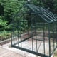 Halls Magnum Green 8x10 Greenhouse with Toughened Glazing Side