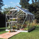 Halls Popular Silver 8x6 Greenhouse Horti