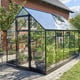Halls Qube 6x10 Greenhouse Diagonal View