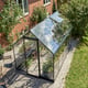 Halls Qube 6x10 Greenhouse Elevated Side View