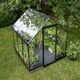 Halls Qube 6x6 Greenhouse Elevated Side View
