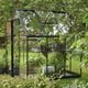 Halls Qube 6x6 Greenhouse Side Vent View