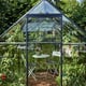 Halls Qube Greenhouse Closed Door View
