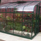 Halls Silverline 6x12 Green Lean to Greenhouse