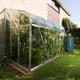 Halls Silverline 6x8 Lean to Greenhouse Rear