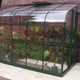 Halls Silverline Green 6x10 Lean to Greenhouse