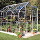 Halls Supreme Silver 8x6 Greenhouse