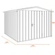Hormann Berry 10x8 Apex Metal Garden Shed - Dimensions Diagram