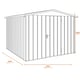 Hormann Berry 8x8 Apex Metal Garden Shed - Dimensions Diagram