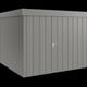 Hormann Juno 10x8.5 Pent Metal Garden Shed Studio View