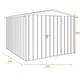 Hormann Juno 5.5x4 Apex Metal Garden Shed - Dimensions Diagram