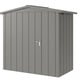 Hormann Juno 7x4 Apex Metal Garden Shed Studio View