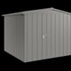 Hormann Juno 8.5x8.5 Apex Metal Garden Shed Studio View