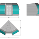 Lichfield Crown Compact Corner Cabin Dimensions