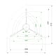 Lichfield Shield Wooden Garden Shelter Plan Dimensions