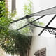 Palram Canopia Iris 1780 Door Canopy Black Acrylic Panels