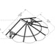 Palram Canopia Iris 1780 Door Canopy Black Dimensions