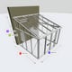 Janssens Arcadia 10x10 Victorian Lean To in Alloy