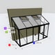 Janssens Arcadia 5x12 Lean To in Black