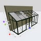 Janssens Arcadia 5x17 Lean To in Green