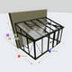 Janssens Arcadia 7x12 Lean To in Green
