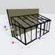 Janssens Arcadia 7x15 Lean To in Black