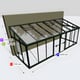 Janssens Arcadia 7x19 Lean To in Green