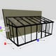 Janssens Arcadia 7x17 Lean To in Black