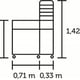 Juliana Vertical Greenhouse Dimensions