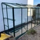 Elite Kensington 4ft lean-to greenhouse, 12x4, green finish