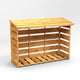 Power 6x2 Pent Wood Store