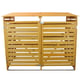 Lichfield Double Wheeliebin Store Wood