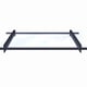 Palram Nancy 1500 Door Canopy Dark Grey Awning