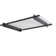Palram Nancy 1500 Door Canopy Dark Grey CLear Polycarbonate